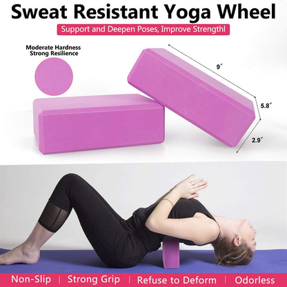 Yoga Wheel Set 11-in-1