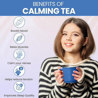 Kintra Foods Calm & Relax Loose Leaf   Chamomile • Lavender • Passionflower Caffeine‑free • Relaxation blend