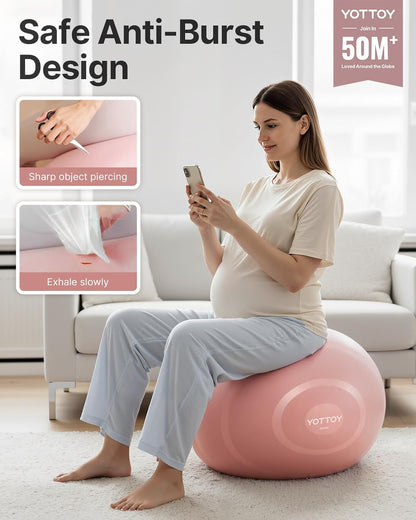 YOTTOY Anti-Burst Exercise Ball