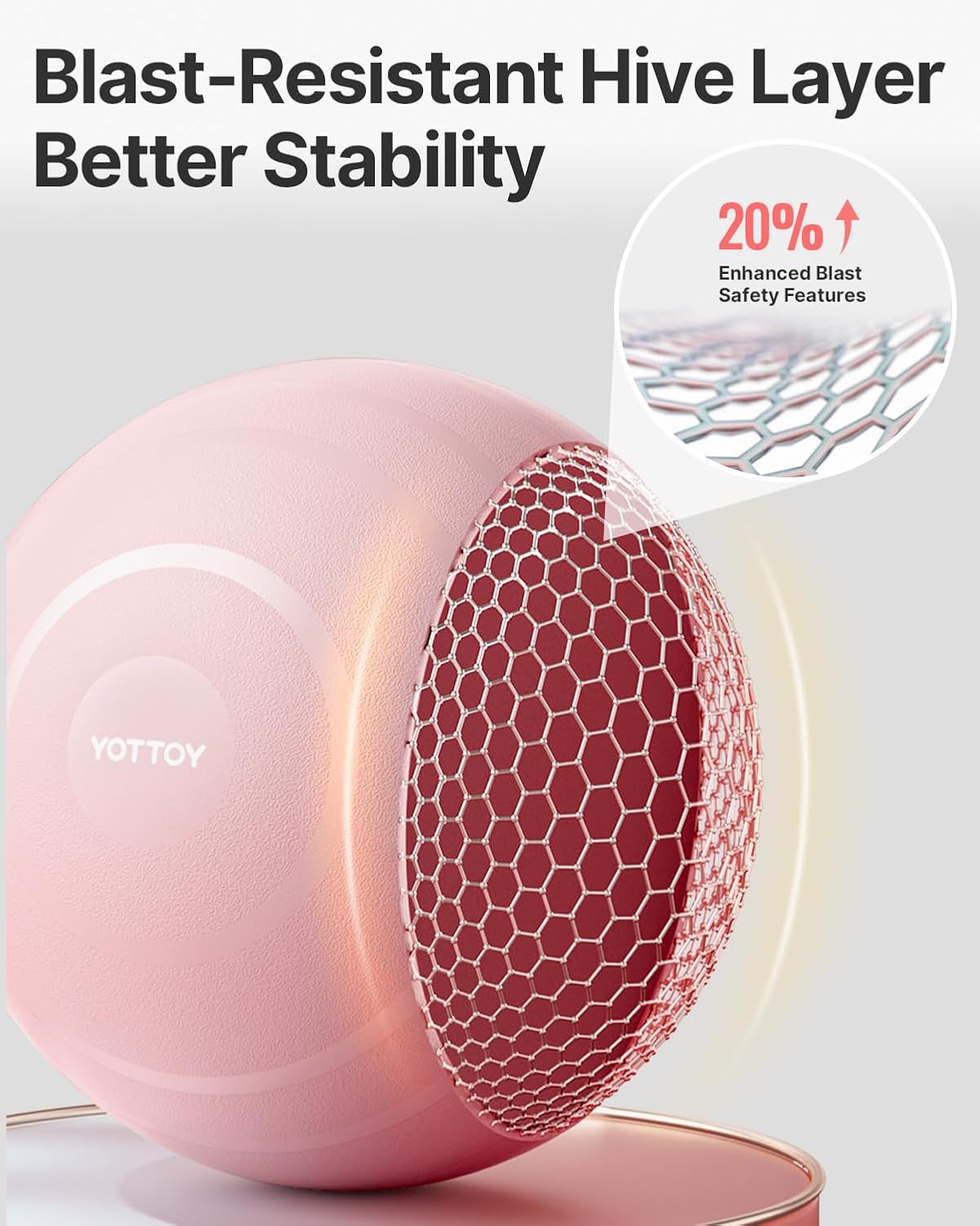 YOTTOY Anti-Burst Exercise Ball