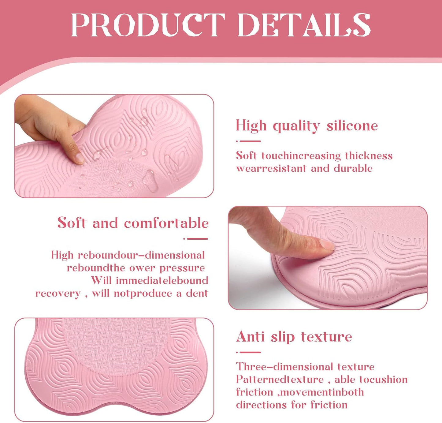 2 Packs Yoga Knee & Elbow Cushions